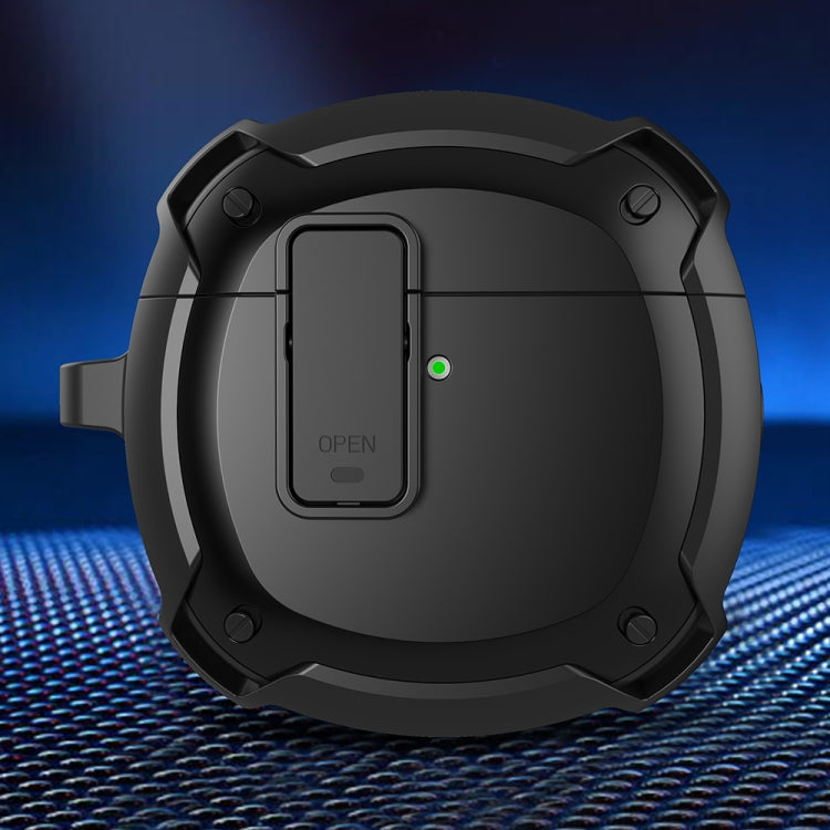 Custodia protettiva per auricolari con interruttore e gancio per Huawei FreeBuds 4