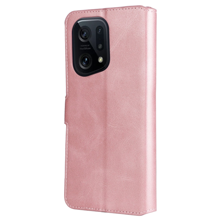 Custodia portafoglio in pelle PU per OPPO Find X5 Pro