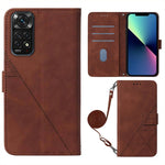 Custodia per cellulare in pelle con flip in rilievo 3D a tracolla, For Xiaomi Redmi Note 11S/Note 11 4G Foreign, For Xiaomi 12, For Xiaomi 12 Pro, For Xiaomi Redmi Note 9