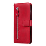 Custodia in pelle flip orizzontale con cerniera Fashion Calf Texture, For OPPO Find X5 Pro