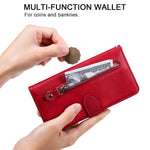 Custodia in pelle flip orizzontale con cerniera Fashion Calf Texture, For OPPO Find X5 Pro