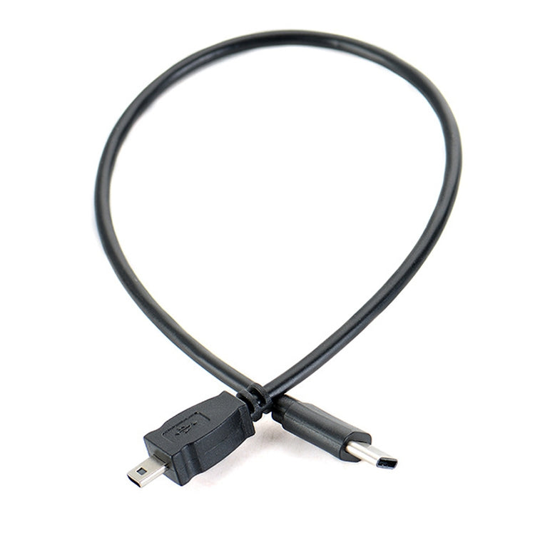 5 PCS 30cm Type-C / USB-C a Mini 8 Pin OTG Cavo dati per telefono per Nikon, Type-C to Mini 8 Pin For Nikon