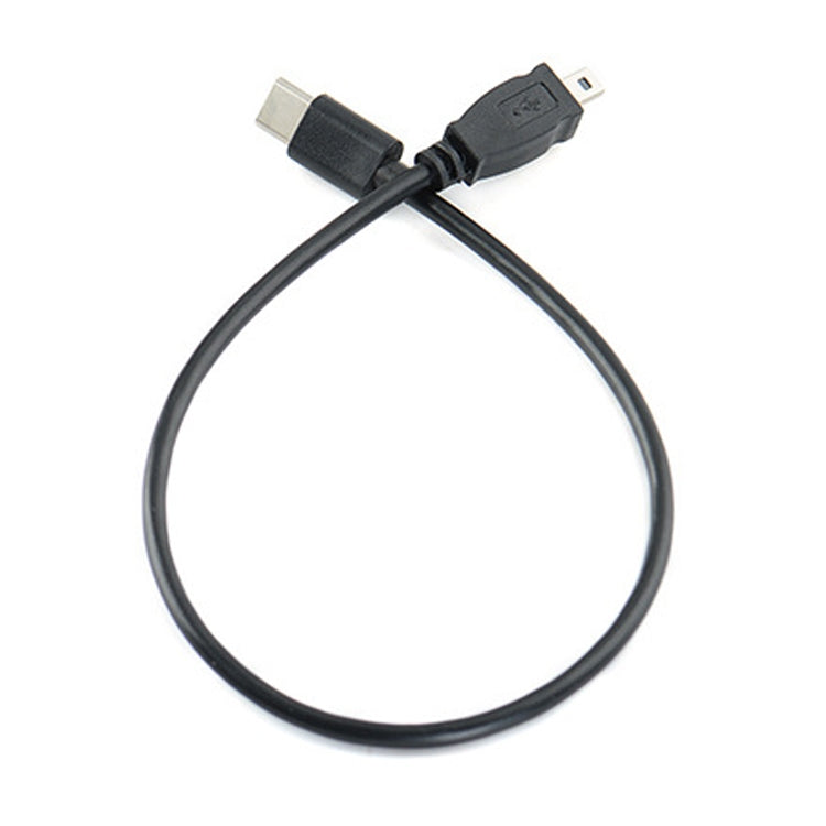 5 PCS 30cm Type-C / USB-C a Mini 8 Pin OTG Cavo dati per telefono per Nikon, Type-C to Mini 8 Pin For Nikon