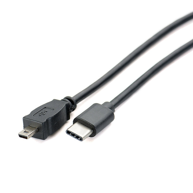 5 PCS 30cm Type-C / USB-C a Mini 8 Pin OTG Cavo dati per telefono per Nikon, Type-C to Mini 8 Pin For Nikon