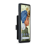 JEEHOOD Custodia per telefono a portafoglio staccabile magnetica retrò, For Google Pixel 7 5G, For Google Pixel 7 Pro 5G