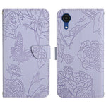 Custodia portafoglio in pelle per Samsung Galaxy A03 Core