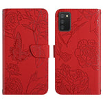 Custodia portafoglio in pelle per Samsung Galaxy A03 Core