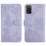 Custodia portafoglio in pelle per Samsung Galaxy A03 Core