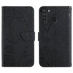 Custodia portafoglio in pelle goffrata per Samsung Galaxy A20/A30