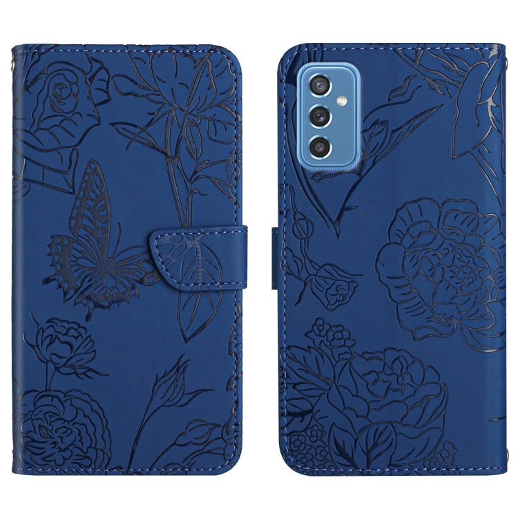 Custodia portafoglio in pelle goffrata per Samsung Galaxy M52 5G