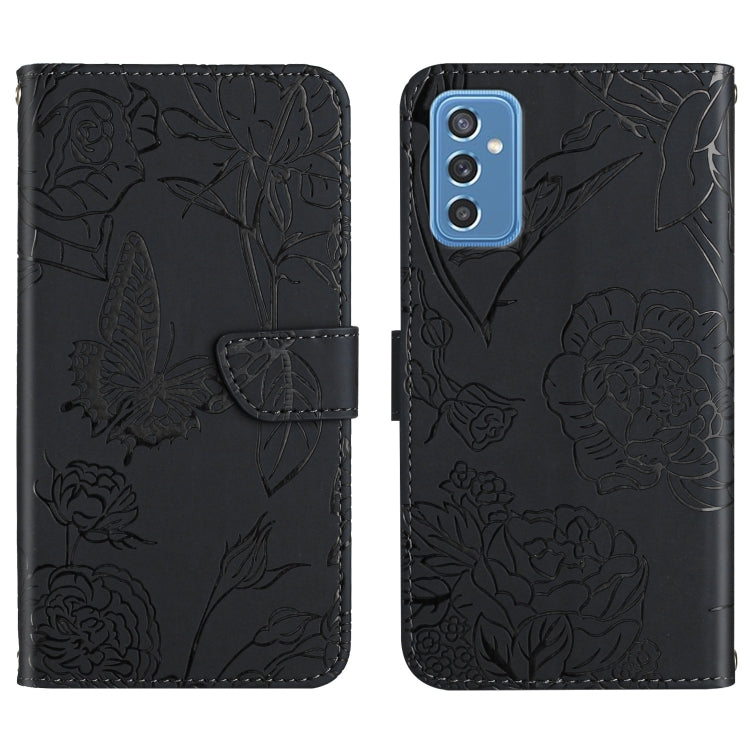 Custodia portafoglio in pelle goffrata per Samsung Galaxy M52 5G