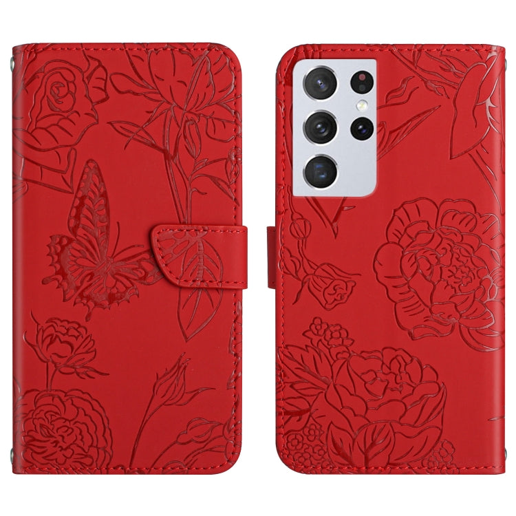 Custodia portafoglio in pelle goffrata per Samsung Galaxy S21 FE