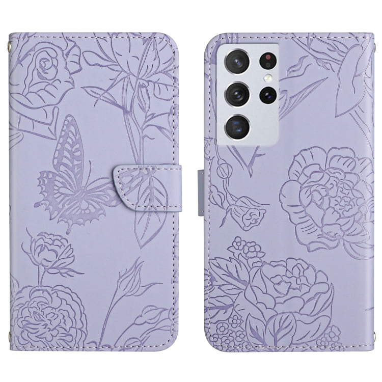 Custodia portafoglio in pelle goffrata per Samsung Galaxy S21 FE