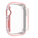 Cassa protettiva PC e vetro temperato per Apple Watch 45mm