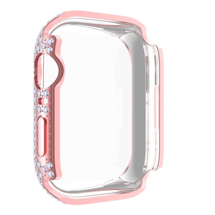 Cassa protettiva PC e vetro temperato per Apple Watch 45mm