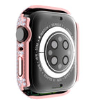 Cassa protettiva PC e vetro temperato per Apple Watch 45mm