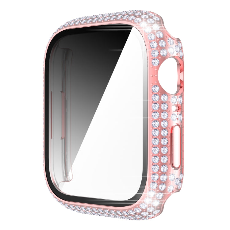 Cassa protettiva PC e vetro temperato per Apple Watch 45mm
