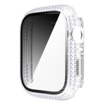 Cassa protettiva PC e vetro temperato per Apple Watch 45mm