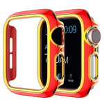 Custodia PC bicolore per Apple Watch 40mm e 44mm