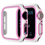 Custodia PC bicolore per Apple Watch 40mm e 44mm