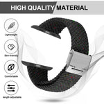 Cinturino nylon intrecciato per Apple Watch vari modelli