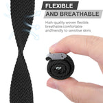 Cinturino nylon intrecciato per Apple Watch vari modelli
