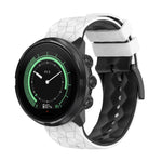 Cinturino in silicone bicolore per Suunto 9