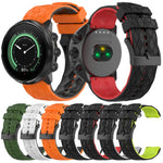 Cinturino in silicone bicolore per Suunto 9