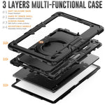 Custodia in silicone con tracolla per Samsung Galaxy Tab S8 Ultra