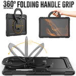 Custodia in silicone con tracolla per Samsung Galaxy Tab S8 Ultra