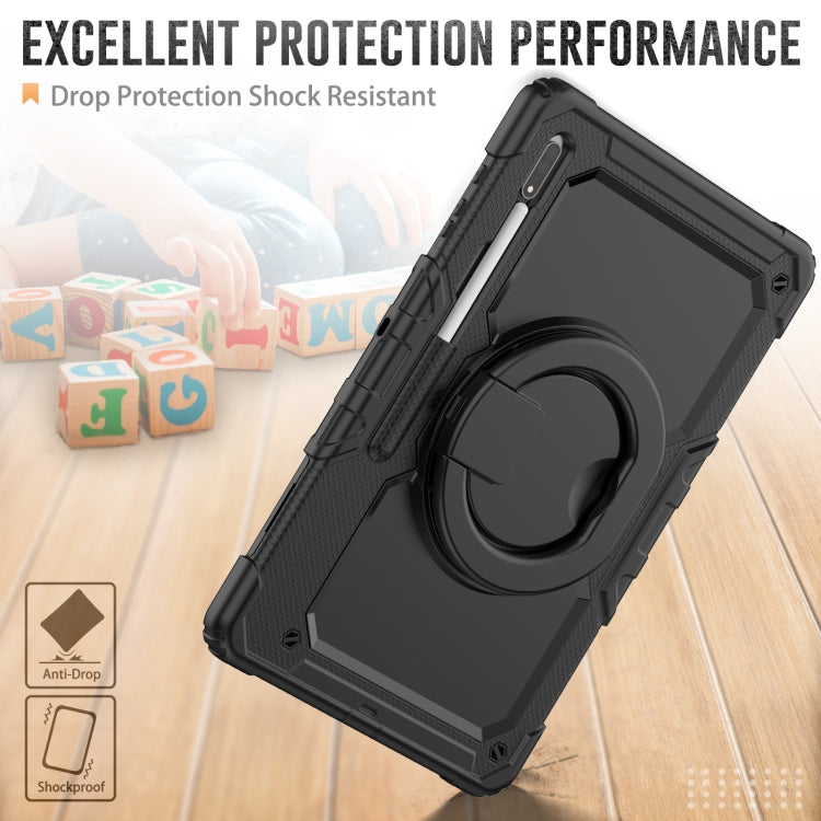Custodia in silicone con tracolla per Samsung Galaxy Tab S8 Ultra