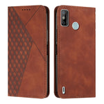Custodia portafoglio in pelle magnetica per Tecno Spark 6 Go e Sa