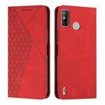 Custodia portafoglio in pelle magnetica per Tecno Spark 6 Go e Sa