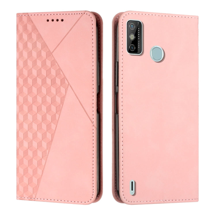Custodia portafoglio in pelle magnetica per Tecno Spark 6 Go e Sa