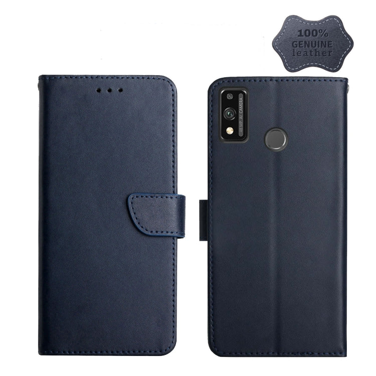 Custodia per telefono flip orizzontale in vera pelle a prova di impronte digitali, For Huawei P50 Pro, For Honor 9X Lite, For Huawei P60 Pro