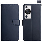 Custodia per telefono flip orizzontale in vera pelle a prova di impronte digitali, For Huawei P50 Pro, For Honor 9X Lite, For Huawei P60 Pro