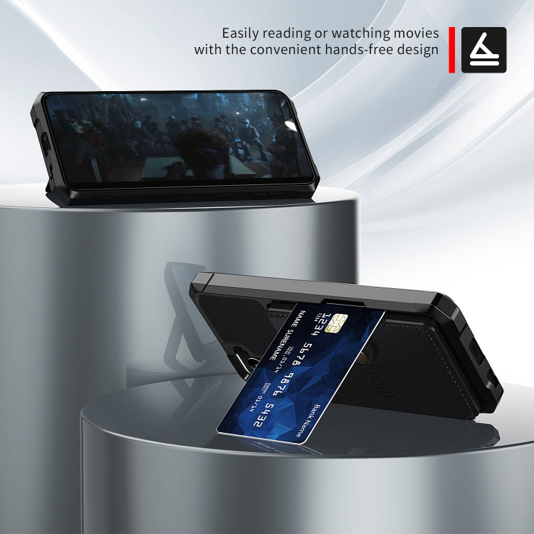 Custodia portafoglio magnetica in pelle per Samsung Galaxy S20