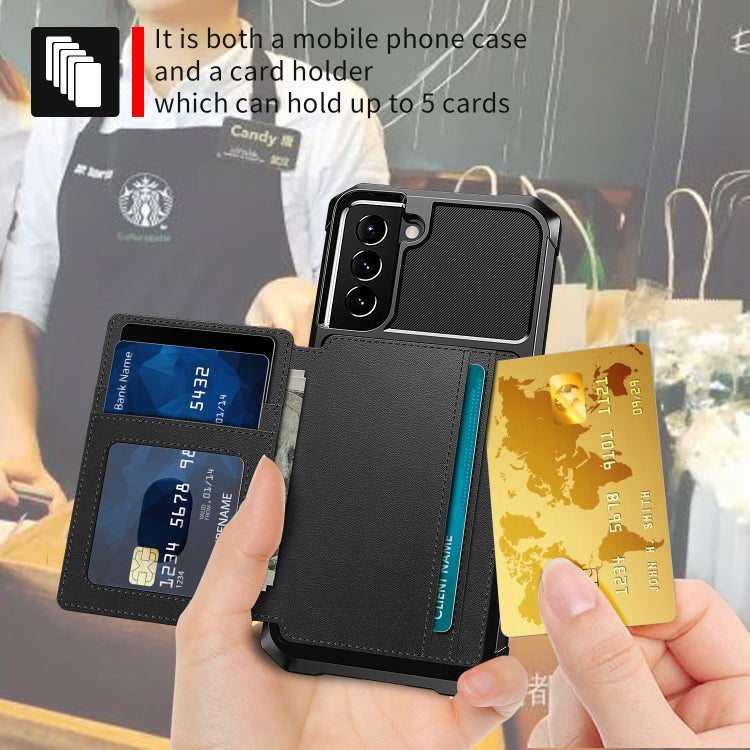 Custodia portafoglio magnetica in pelle per Samsung Galaxy S20