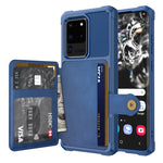 Custodia portafoglio magnetica in pelle per Samsung Galaxy S20