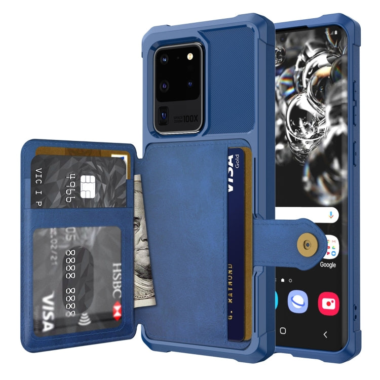 Custodia portafoglio magnetica in pelle per Samsung Galaxy S20