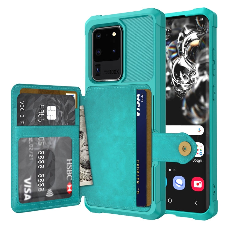 Custodia portafoglio magnetica in pelle per Samsung Galaxy S20