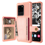 Custodia portafoglio magnetica in pelle per Samsung Galaxy S20