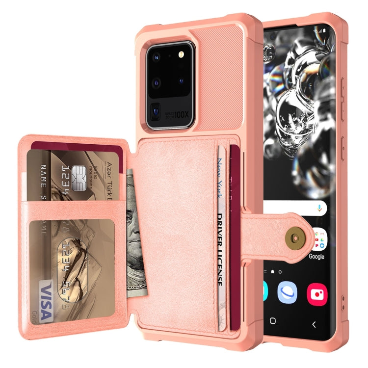 Custodia portafoglio in pelle per Samsung Galaxy S20 Ultra