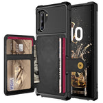 Custodia portafoglio in pelle per Samsung Galaxy S10