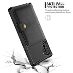 Custodia portafoglio in pelle per Samsung Galaxy S10