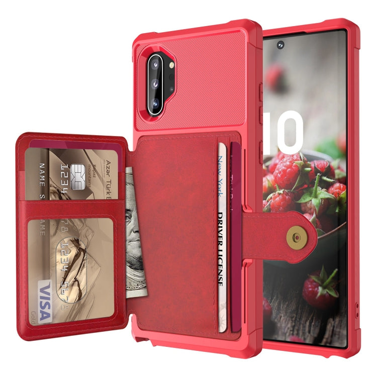 Custodia portafoglio in pelle per Samsung Galaxy S10