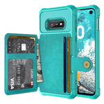 Custodia portafoglio in pelle per Samsung Galaxy S10