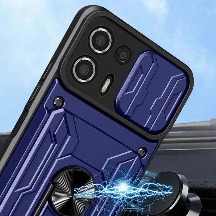 Custodia con slot scheda scorrevole per Motorola Edge 20 Lite