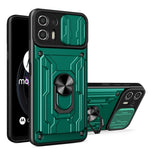 Custodia con slot scheda scorrevole per Motorola Edge 20 Lite