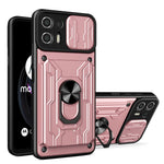 Custodia con slot scheda scorrevole per Motorola Edge 20 Lite